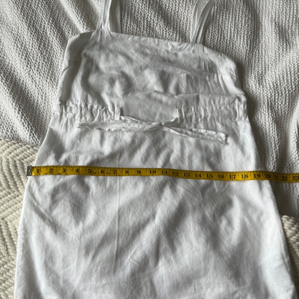 White Mini Dress - Picture 8 of 9